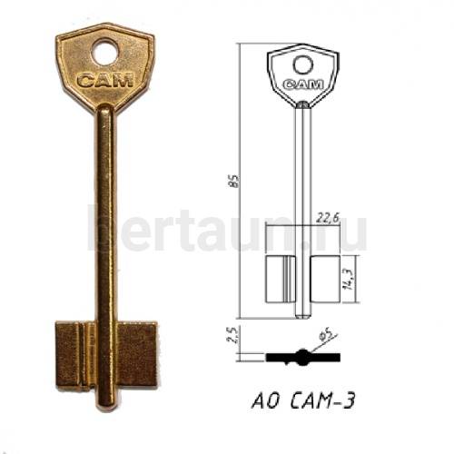 Заг.для ключ. АО САМ - 3 № 39 