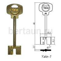 Заг.для ключ. YALE - 1 (узкий)   DV1171 №291
