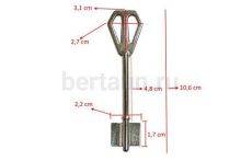 Заг.для ключ. М-ЛОК-4   DV2030   №555 