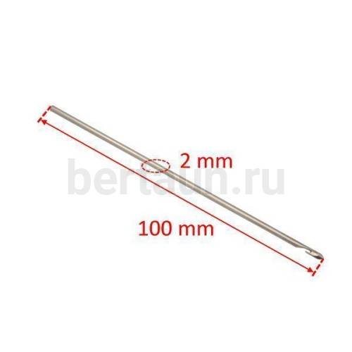 Крючок №17 шило для ручной прошивки "Люкс" 0896-20 L100 мм( D-2.0)