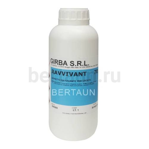 Химия № 46 (7011) GIRBA 055 Аппретура для обновления замши, нубука и кожи RAVVIVANT 1000 мл бесцветн Химия № 46 (7011) GIRBA 055 Аппретура для обновления замши, нубука и кожи RAVVIVANT 1000 мл бесцветн