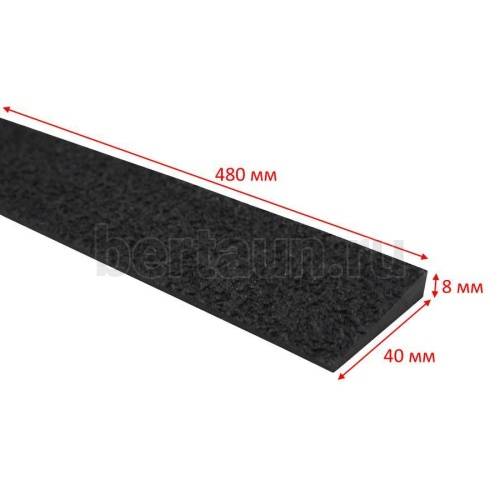 Косяки №12    TOPY CREPE 480*40*8мм узкие черн