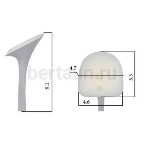 Каблуки № 105 EV & SV 9520 р.2 серебро Каблуки № 105 EV & SV 9520 р.2 серебро