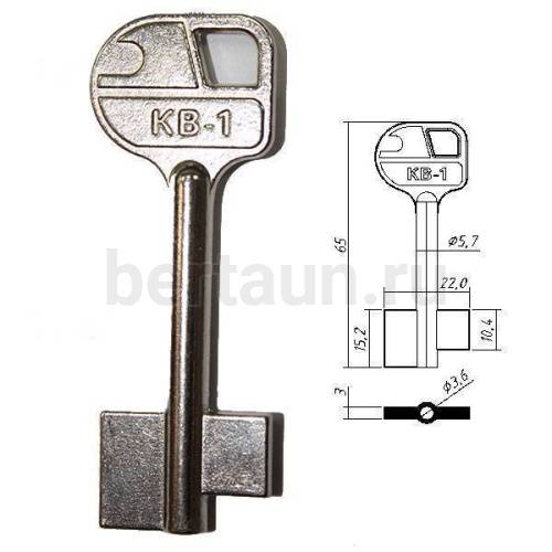 Заг.для ключ. КВ1  КИВИ-1  DV2183   №452 