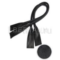 Ручки сумочные готовые 65см № (PU 100%) S-TR-NGX911-P (Б-5267) черный мат