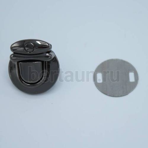 Замок портфельный №137  18YS073  темный никель SТК