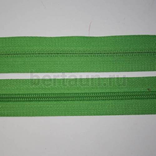 Молния рулонная  № 20 обувная Т7 ИТАЛИЯ  (S536) салатовый