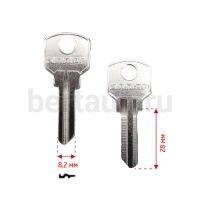 Заг.для ключ. PEN1_PNZ1S_BZ2R/BZ1R_PNZ1L_(2,38мм)Пенза англ. ход. лев.АЛЛЮР Н-245 №565