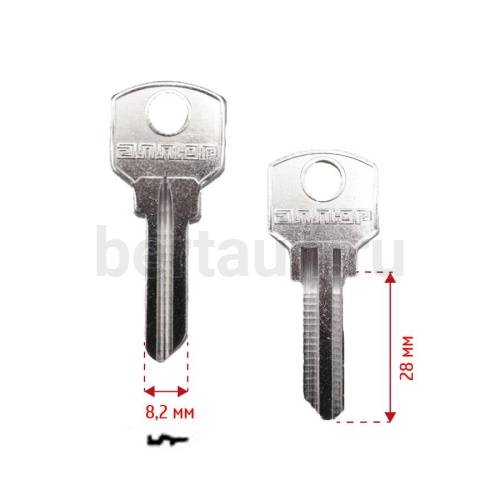 Заг.для ключ. PEN1_PNZ1S_BZ2R/BZ1R_PNZ1L_(2,38мм)Пенза англ. ход. лев.АЛЛЮР Н-245 №565