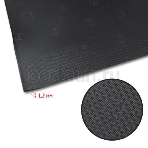 Лист профилактика №140 BISSELL 025 "TOPY" 380*570*2 мм черный BLACK (2)