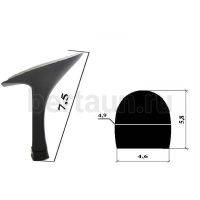 Каблуки №  18 LY 4212 черный лаковый.(высота  см)