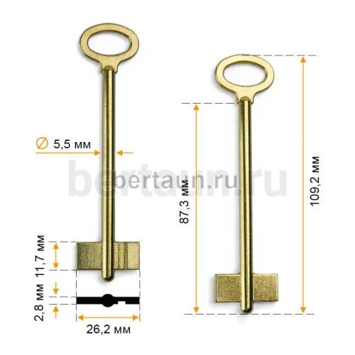 Заг.для ключ. ЗТ-3  DV2182   (Конаково)   №706
