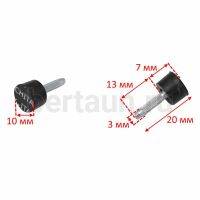 ARCHITAK  набойки №16 (круглые) №10 черные