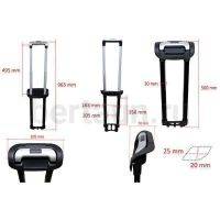 Ручка телескоп. д/чемодана №114  FSD 8011*20"