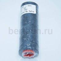 Нитки вощеные№141d1мм 100м.для ручной прошивки ТЕМН. СИНИЙ 7353 DAFNA