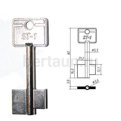 Заг.для ключ. СТУВ -1  DV-2216   №436 
