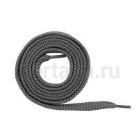 Шнурки №46 шнурки ПЛОСКИЕ  (560) серые 120 см