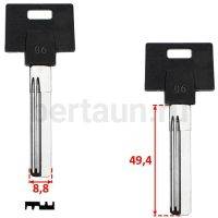 Заг.для ключ. MULT3PL.Mul-t-lock long 006 2 паза 48 мм (верт.)№376