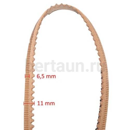 Рант №15 декоративный РИФЛЕНЫЙ  6,5 мм КОЖА беж.