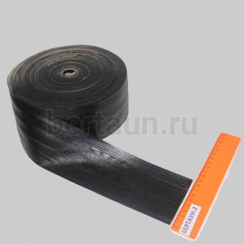 Обтяжка для каблуков ширина  8 см ( черная)  1 метр