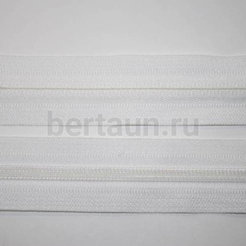 Молния рулонная  № 18 обувная Т7 ИТАЛИЯ  (S501) GCC101 белая