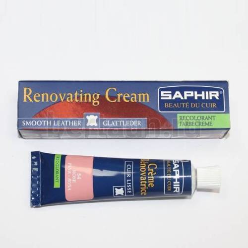 Сапфир №132     ЖИДКАЯ КОЖА -54 - розовый (25 мл)