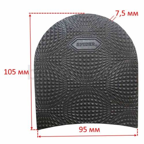Набойка №  64 ANNA (SPIDER) № 4 черная. (160)