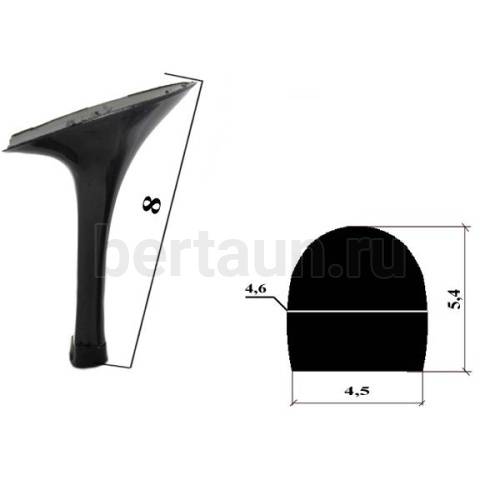 Каблуки №  69 LY 5067 черный матов.