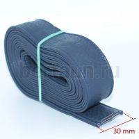 Ручки сумочные ПЛОСКИЕ № 15 3см*2м синий мат