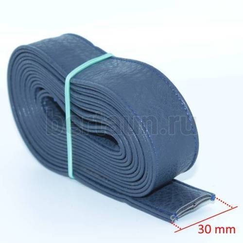 Ручки сумочные ПЛОСКИЕ № 15 3см*2м синий мат