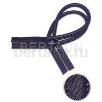 Ручки сумочные 65 см КОРОТКИЕ УЗКИЕ №160 полиурет. фиолетовый мат