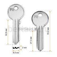 Заг.для ключ. F3 (H-080)  англ. JML  №688