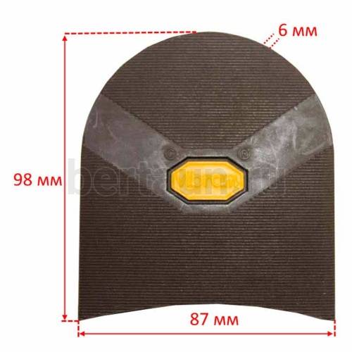 Набойка №  13  VIBRAM 5360 (030) майами коричнев