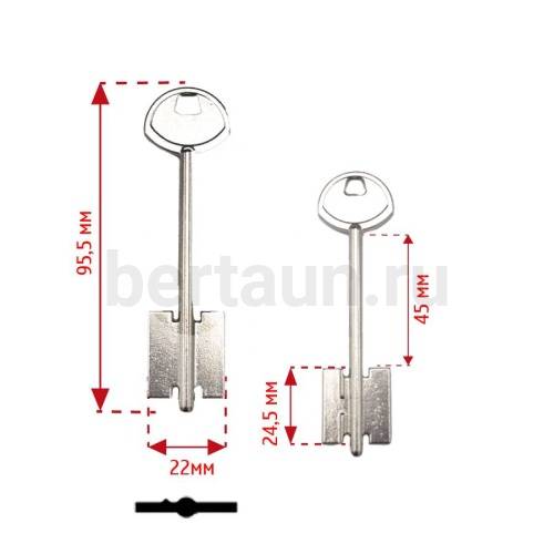 Заг.для ключ. ГАРДИАН - 7  DV1182   № 335