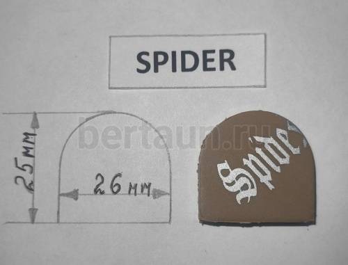 Распродажа WB № 11 SPIDER (ПАУК) набойка без гвоздя на кожаной основе TG - 2 беж Распродажа WB № 11 SPIDER (ПАУК) набойка без гвоздя на кожаной основе TG - 2 беж