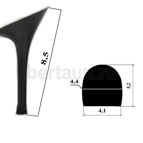 Каблуки №  50 LY 6381 черный матов.(высота 8,5 см)