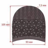 Набойка №    1046  MAGNA VINTER набойка (зима) муж.коричневая