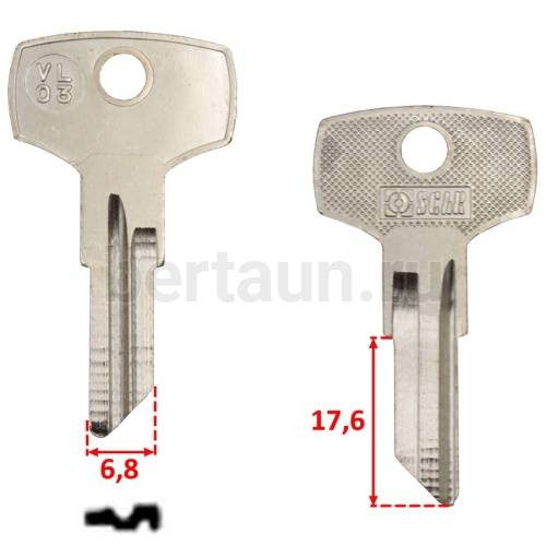 Заг.для ключ. VOL - 3  _VOL3_VO3S/GZ2_GZ2_GZ11 ГАЗ авто№263