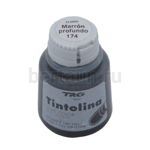 ТРГ №  66 Tintolina краска д/кожи 25 мл тём.корич 174