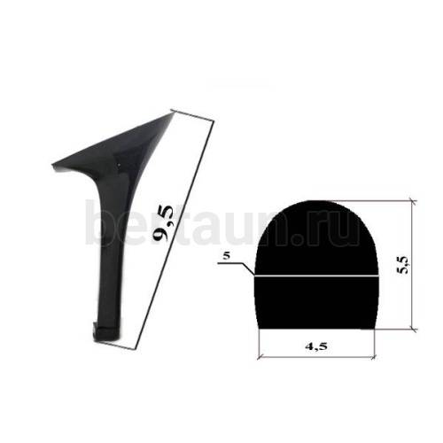 Каблуки №  12 LY 4094 черный лак.(высота  см)