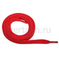 Шнурки №12 шнурки ПЛОСКИЕ  (148) красные  100 см