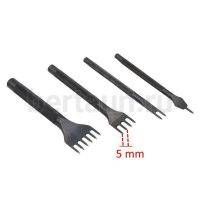 Пробойник № 63  Master Bert строчн. РОМБ.  шаг 5мм (компл 4 шт:1,2,4,6)