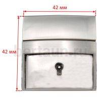 Замок портфельный №172 С084 BERT браш