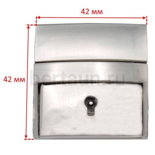 Замок портфельный №172 С084 BERT браш