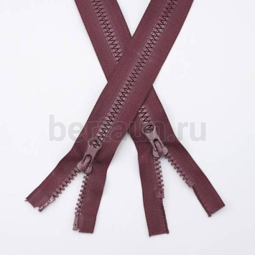 МОЛНИЯ №143 курточная 2 замка ТРАКТОР Т5 Прибалтика 100 см бордо