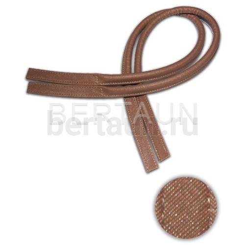 Ручки сумочные 75 см крепл.УЗКОЕ № 73 полиурет. капучино НОВИНКА