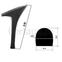 Каблуки № 119 LY 6121 черный матовый.(высота 9,5 см)