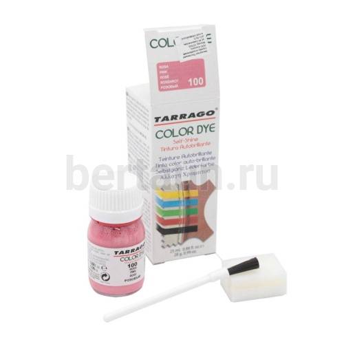Тарраго №129  (TDC01) 100 Красит. COLOR DYE 25 мл розовый