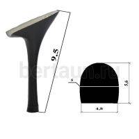 Каблуки №   8 LY 3013 черный лаковый (9,5 см)