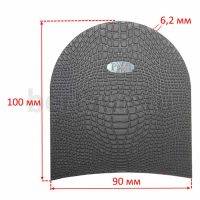 Набойка № 1036   PROFI  № 7 мужские (рис черепашка) черные